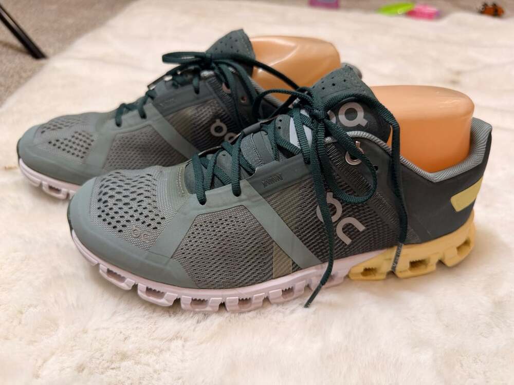 On Running Cloudflow Sea Limelight Running Shoes Sneakers